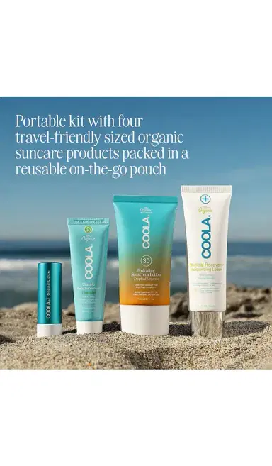 COOLA 4 Piece Organic Suncare Travel Set | Thumbnail 2 COOLA 4 Piece Organic Suncare Travel Set | Thumbnail 2
