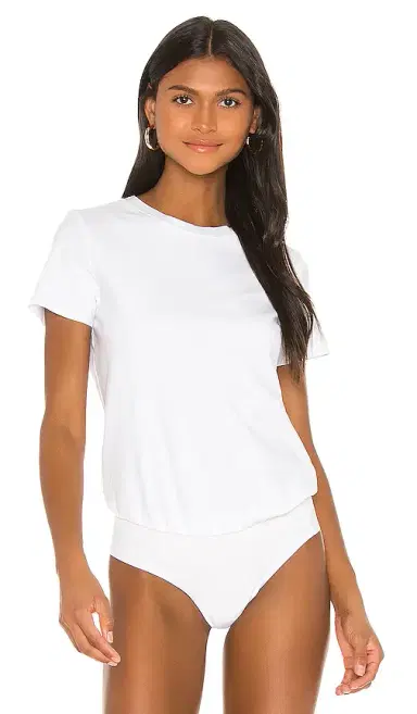 Commando Essential Cotton Crewneck Bodysuit | Thumbnail 2 Commando Essential Cotton Crewneck Bodysuit | Thumbnail 2