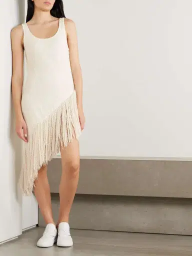 Gabriela Hearst Ursin Fringed Silk-bouclé Top | Thumbnail 3 Gabriela Hearst Ursin Fringed Silk-bouclé Top | Thumbnail 3