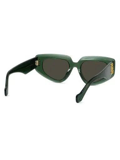 Loewe Women's Anagram 51MM Butterfly Sunglasses - Green Brown | Thumbnail 6 Loewe Women's Anagram 51MM Butterfly Sunglasses - Green Brown | Thumbnail 6