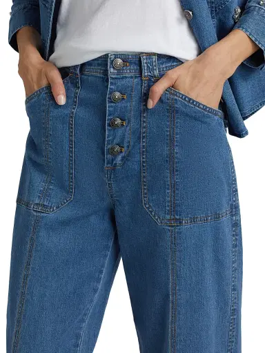 Cinq à Sept Women's Mavis High-Rise Tapered-Leg Pants | Thumbnail 6 Cinq à Sept Women's Mavis High-Rise Tapered-Leg Pants | Thumbnail 6