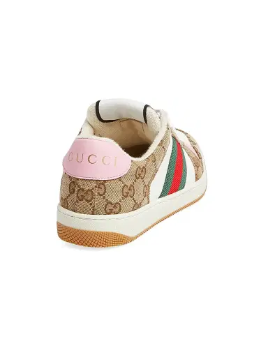 Gucci Women's Double G Vintage-Style Sneakers - Beige - Size 7.5 | Thumbnail 3 Gucci Women's Double G Vintage-Style Sneakers - Beige - Size 7.5 | Thumbnail 3