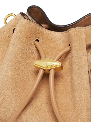 Jimmy Choo Women's Bon Bon Fringe-Trim Suede Shoulder Bag - Toffee Gold | Thumbnail 7 Jimmy Choo Women's Bon Bon Fringe-Trim Suede Shoulder Bag - Toffee Gold | Thumbnail 7