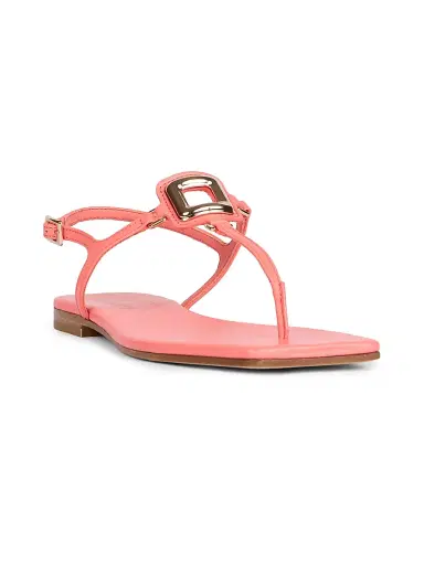 Roger Vivier Women's Viv By The Sea Embellished Leather T-Strap Sandals | Thumbnail 2 Roger Vivier Women's Viv By The Sea Embellished Leather T-Strap Sandals | Thumbnail 2