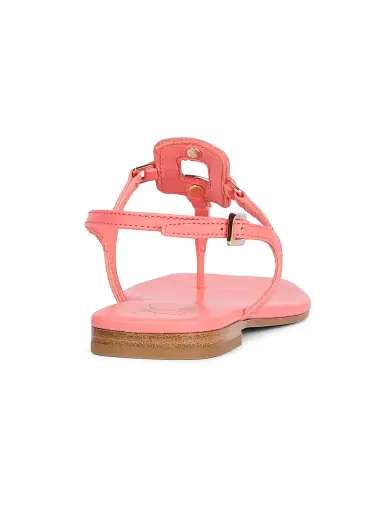 Roger Vivier Women's Viv By The Sea Embellished Leather T-Strap Sandals | Thumbnail 3 Roger Vivier Women's Viv By The Sea Embellished Leather T-Strap Sandals | Thumbnail 3