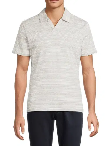 Robert Barakett Men's Duval Cotton Polo Shirt - Tan - Size XXL | Thumbnail 3 Robert Barakett Men's Duval Cotton Polo Shirt - Tan - Size XXL | Thumbnail 3
