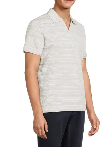 Robert Barakett Men's Duval Cotton Polo Shirt - Tan - Size XXL | Thumbnail 4 Robert Barakett Men's Duval Cotton Polo Shirt - Tan - Size XXL | Thumbnail 4