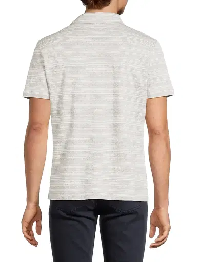 Robert Barakett Men's Duval Cotton Polo Shirt - Tan - Size XXL | Thumbnail 5 Robert Barakett Men's Duval Cotton Polo Shirt - Tan - Size XXL | Thumbnail 5