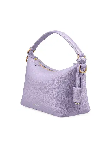 MAISON de SABRÉ Women's Leather Soft Hobo Bag - Lavender Purple | Thumbnail 4 MAISON de SABRÉ Women's Leather Soft Hobo Bag - Lavender Purple | Thumbnail 4