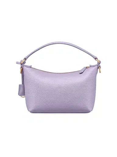 MAISON de SABRÉ Women's Leather Soft Hobo Bag - Lavender Purple | Thumbnail 6 MAISON de SABRÉ Women's Leather Soft Hobo Bag - Lavender Purple | Thumbnail 6