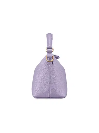MAISON de SABRÉ Women's Leather Soft Hobo Bag - Lavender Purple | Thumbnail 8 MAISON de SABRÉ Women's Leather Soft Hobo Bag - Lavender Purple | Thumbnail 8