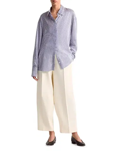 Altuzarra Women's Chika Striped Silk Shirt | Thumbnail 2 Altuzarra Women's Chika Striped Silk Shirt | Thumbnail 2