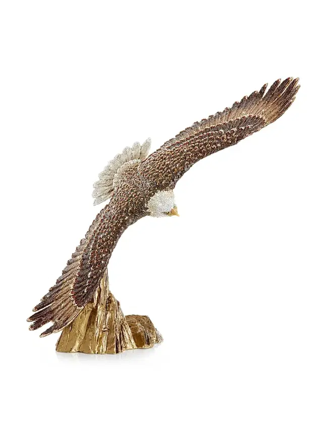 Soaring Eagle Figurine - Natural Soaring Eagle Figurine - Natural