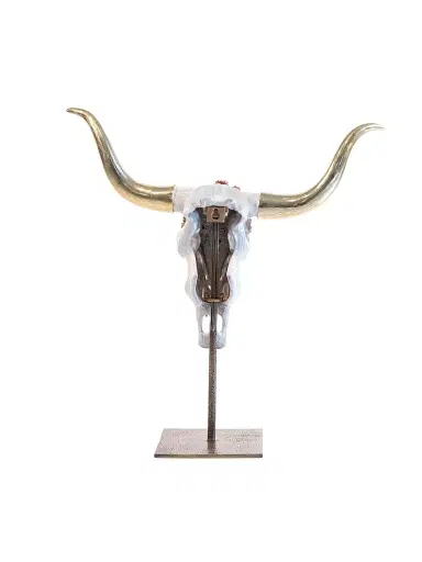 Jay Strongwater Floral Cow Skull | Thumbnail 2 Jay Strongwater Floral Cow Skull | Thumbnail 2