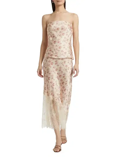 Cami NYC Women's Prima Hammered Silk Camisole - Dutch Fields | Thumbnail 2 Cami NYC Women's Prima Hammered Silk Camisole - Dutch Fields | Thumbnail 2