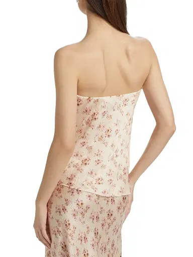 Cami NYC Women's Prima Hammered Silk Camisole - Dutch Fields | Thumbnail 5 Cami NYC Women's Prima Hammered Silk Camisole - Dutch Fields | Thumbnail 5