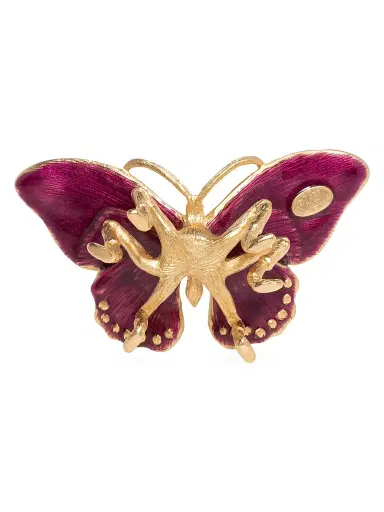 Jay Strongwater Madame Small Butterfly Figurine | Thumbnail 2 Jay Strongwater Madame Small Butterfly Figurine | Thumbnail 2