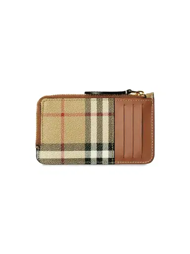 Burberry Women's Somerset Check Zip-Around Wallet | Thumbnail 2 Burberry Women's Somerset Check Zip-Around Wallet | Thumbnail 2