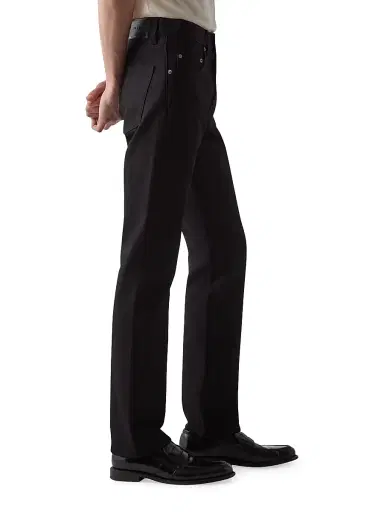 BLK DNM Men's Stretch-Denim Mid-Rise Straight-Leg Jeans - Black Black - Size 38 | Thumbnail 2 BLK DNM Men's Stretch-Denim Mid-Rise Straight-Leg Jeans - Black Black - Size 38 | Thumbnail 2