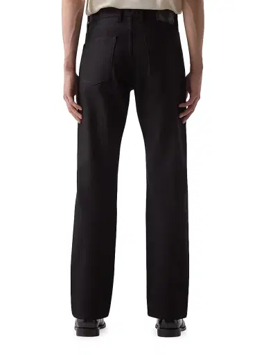 BLK DNM Men's Stretch-Denim Mid-Rise Straight-Leg Jeans - Black Black - Size 38 | Thumbnail 3 BLK DNM Men's Stretch-Denim Mid-Rise Straight-Leg Jeans - Black Black - Size 38 | Thumbnail 3