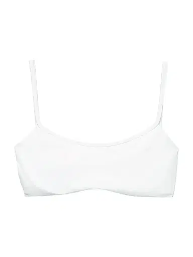 Prada Women's Stretch Jersey Bikini Top - White | Thumbnail 1 Prada Women's Stretch Jersey Bikini Top - White | Thumbnail 1