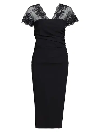 Chiara Boni La Petite Robe Women's Genic Lace Midi-Dress | Thumbnail 1 Chiara Boni La Petite Robe Women's Genic Lace Midi-Dress | Thumbnail 1