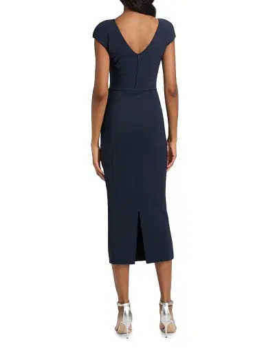 Chiara Boni La Petite Robe Women's Hesup Shoulder-Embellished Cocktail Dress | Thumbnail 5 Chiara Boni La Petite Robe Women's Hesup Shoulder-Embellished Cocktail Dress | Thumbnail 5