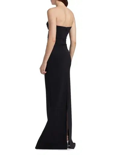 Chiara Boni La Petite Robe Women's Grenawa Floral Beaded Strapless Gown | Thumbnail 5 Chiara Boni La Petite Robe Women's Grenawa Floral Beaded Strapless Gown | Thumbnail 5