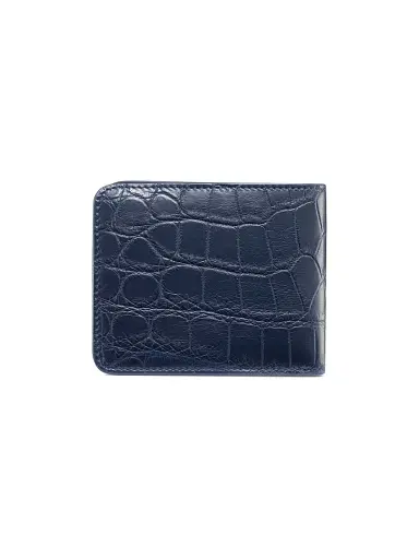Stefano Ricci Men's Crocodile Bifold Wallet - Blue | Thumbnail 5 Stefano Ricci Men's Crocodile Bifold Wallet - Blue | Thumbnail 5