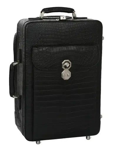 Stefano Ricci Rare Matted Crocodile Trolley Bag | Thumbnail 2 Stefano Ricci Rare Matted Crocodile Trolley Bag | Thumbnail 2