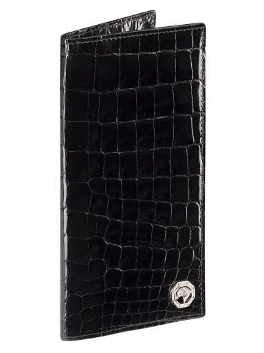Stefano Ricci Men's Yen Leather Wallet - Black | Thumbnail 2 Stefano Ricci Men's Yen Leather Wallet - Black | Thumbnail 2