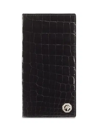Stefano Ricci Men's Yen Leather Wallet - Black | Thumbnail 1 Stefano Ricci Men's Yen Leather Wallet - Black | Thumbnail 1