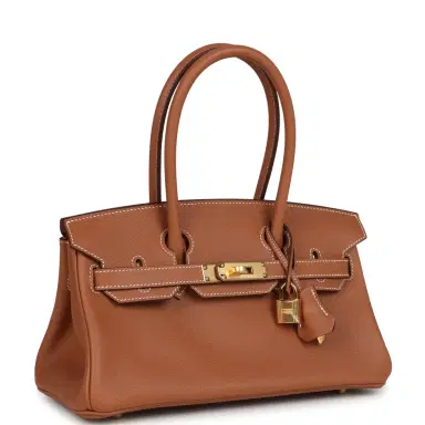HERMÈS Hermes Shoulder Birkin Light 29 Gold Evercolor Gold Hardware | Thumbnail 2 HERMÈS Hermes Shoulder Birkin Light 29 Gold Evercolor Gold Hardware | Thumbnail 2