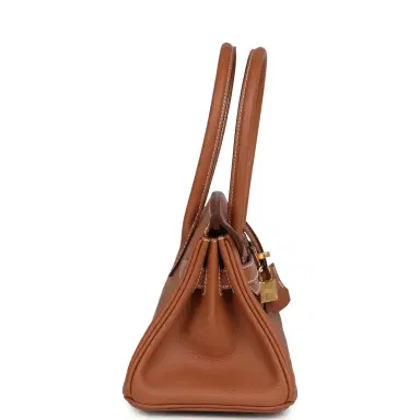 HERMÈS Hermes Shoulder Birkin Light 29 Gold Evercolor Gold Hardware | Thumbnail 3 HERMÈS Hermes Shoulder Birkin Light 29 Gold Evercolor Gold Hardware | Thumbnail 3