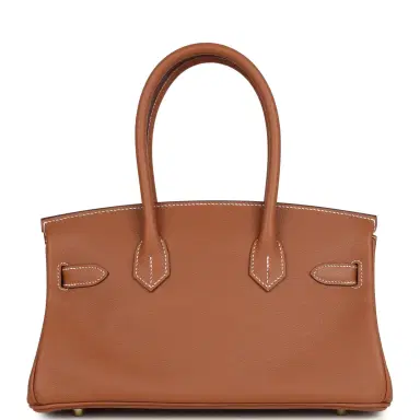 HERMÈS Hermes Shoulder Birkin Light 29 Gold Evercolor Gold Hardware | Thumbnail 4 HERMÈS Hermes Shoulder Birkin Light 29 Gold Evercolor Gold Hardware | Thumbnail 4
