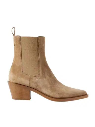 Gianvito Rossi Wylie 45 Suede Chelsea Boots | Thumbnail 1 Gianvito Rossi Wylie 45 Suede Chelsea Boots | Thumbnail 1