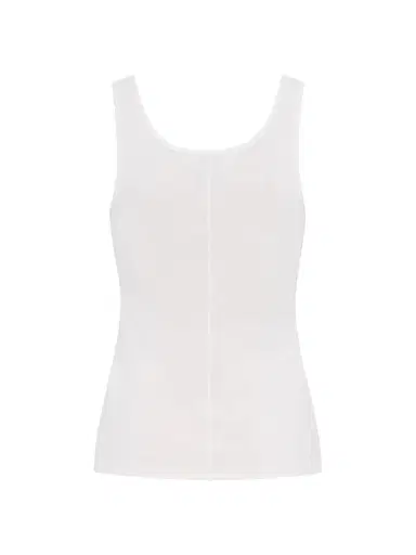 Artemis Diciero Women's Julie Square Neck Tank - White - Size Small | Thumbnail 3 Artemis Diciero Women's Julie Square Neck Tank - White - Size Small | Thumbnail 3