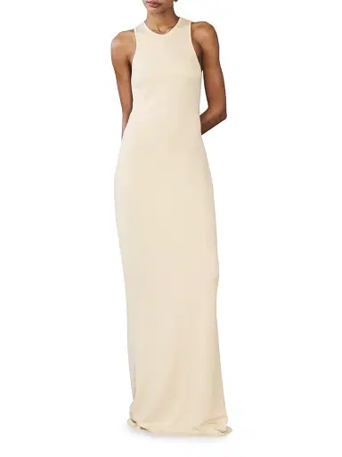 Artemis Diciero Women's Styliana Knit Maxi Dress - Daphodil - Size Medium | Thumbnail 3 Artemis Diciero Women's Styliana Knit Maxi Dress - Daphodil - Size Medium | Thumbnail 3