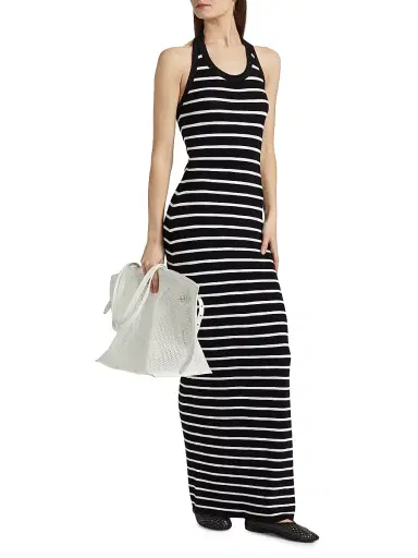 Proenza Schouler Women's Meryl Halterneck Maxi Dress | Thumbnail 2 Proenza Schouler Women's Meryl Halterneck Maxi Dress | Thumbnail 2