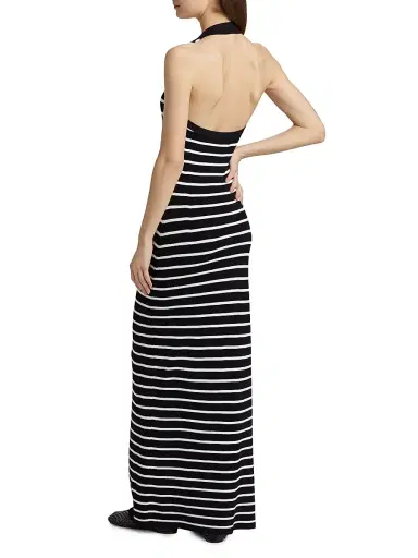 Proenza Schouler Women's Meryl Halterneck Maxi Dress | Thumbnail 5 Proenza Schouler Women's Meryl Halterneck Maxi Dress | Thumbnail 5