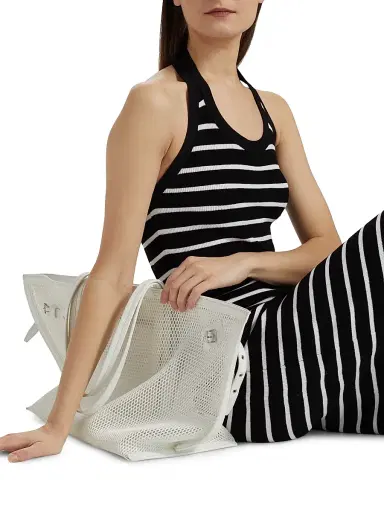 Proenza Schouler Women's Meryl Halterneck Maxi Dress | Thumbnail 6 Proenza Schouler Women's Meryl Halterneck Maxi Dress | Thumbnail 6