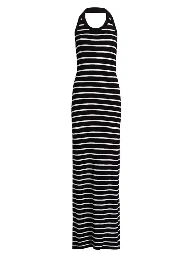 Proenza Schouler Women's Meryl Halterneck Maxi Dress | Thumbnail 1 Proenza Schouler Women's Meryl Halterneck Maxi Dress | Thumbnail 1