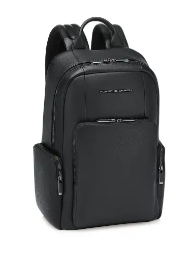 Porsche Design Men's Roadster Leather Backpack - Black | Thumbnail 8 Porsche Design Men's Roadster Leather Backpack - Black | Thumbnail 8