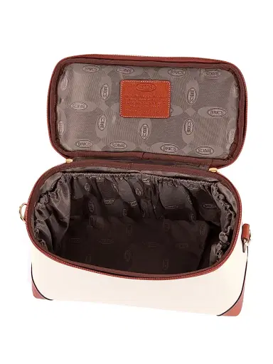 Bric's Firenze Cosmetic Tote - Cream | Thumbnail 4 Bric's Firenze Cosmetic Tote - Cream | Thumbnail 4