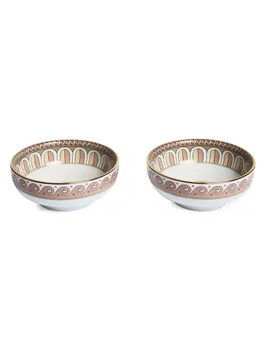 La DoubleJ Snack Bowl Set of 2 - Napoli Dusty Pink | Thumbnail 1 La DoubleJ Snack Bowl Set of 2 - Napoli Dusty Pink | Thumbnail 1