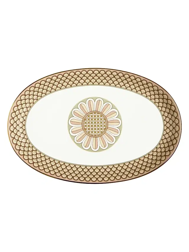 Oval Platter - Odysseus Dusty Pink Oval Platter - Odysseus Dusty Pink