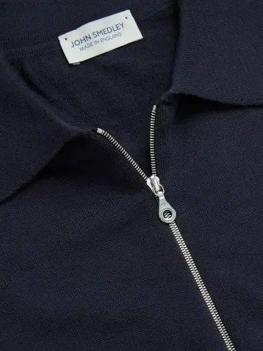 John Smedley Alston Slim-Fit Merino Wool Zip-Up Cardigan - Men | Thumbnail 4 John Smedley Alston Slim-Fit Merino Wool Zip-Up Cardigan - Men | Thumbnail 4