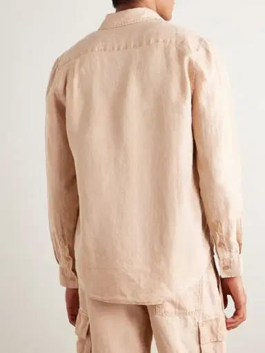 Vilebrequin Caroubis Linen Shirt - Men | Thumbnail 3 Vilebrequin Caroubis Linen Shirt - Men | Thumbnail 3