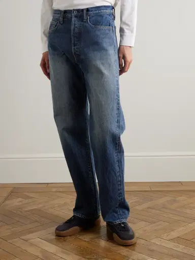 KAPITAL Zimbabwe Straight-Leg Jeans - Men | Thumbnail 3 KAPITAL Zimbabwe Straight-Leg Jeans - Men | Thumbnail 3