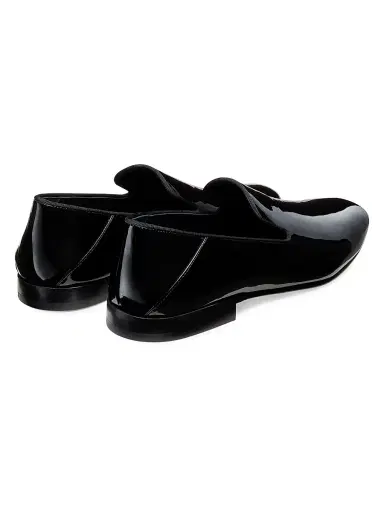 Stuart Weitzman Men's Buzz Patent Leather Loafers - Black - Size 12 | Thumbnail 3 Stuart Weitzman Men's Buzz Patent Leather Loafers - Black - Size 12 | Thumbnail 3
